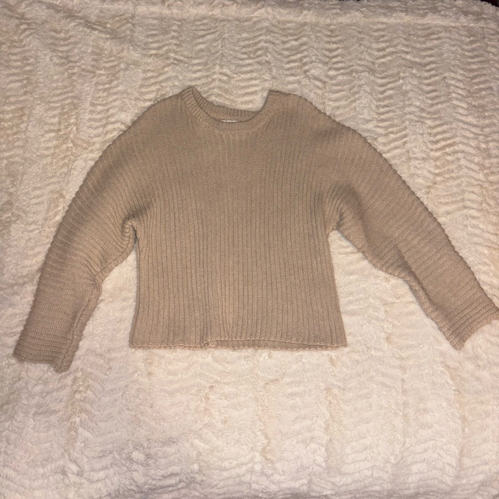 Industry Beige Knit Sweater